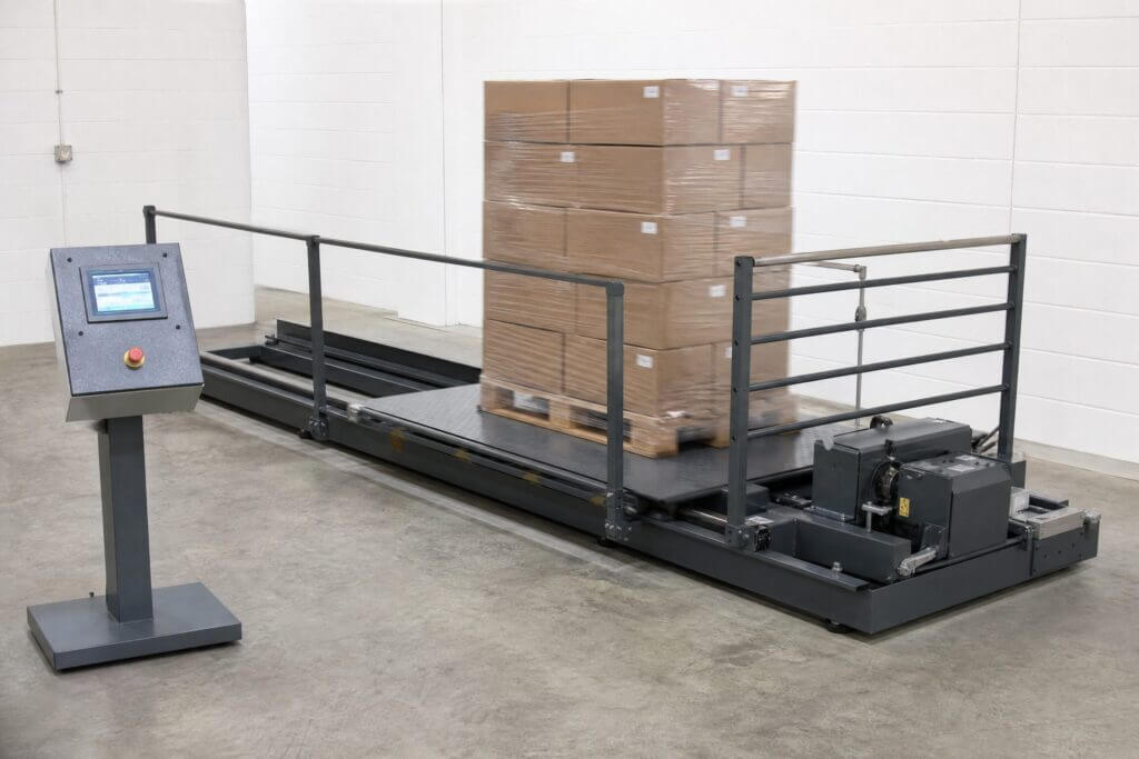 Pallet Stability Test Bench